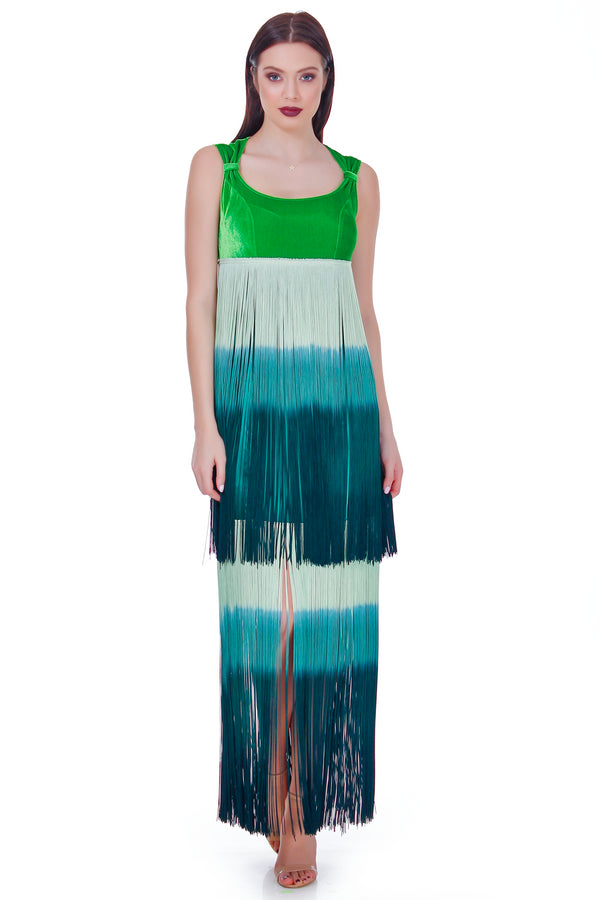 Rochie din franjuri de matase RM-26